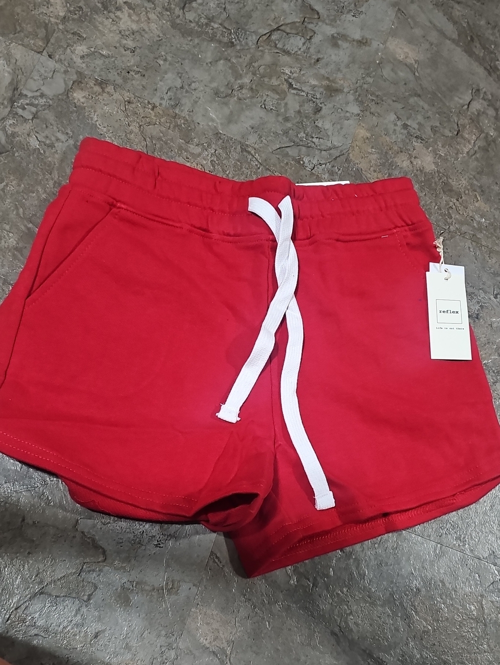 Better Days Cotton Short-- RED